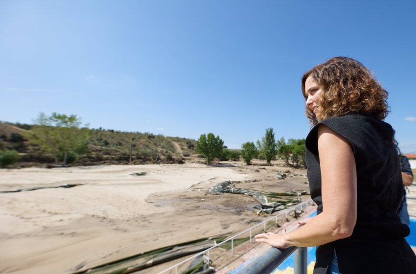  Ayuso espera que afectados alerten a Ribera de la importancia de limpiar los ríos dejando «sesgos ideológicos»