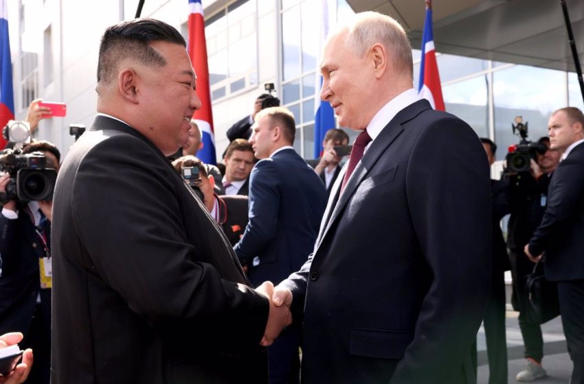  Putin acepta una invitación de Kim para visitar Corea del Norte