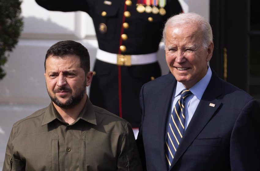  Biden anuncia un nuevo paquete de asistencia militar a Ucrania durante la visita de Zelenski a la Casa Blanca