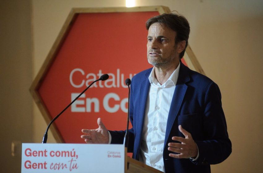  Asens tacha de error supeditar la investidura de Sánchez al referéndum y pide responsabilidad a ERC