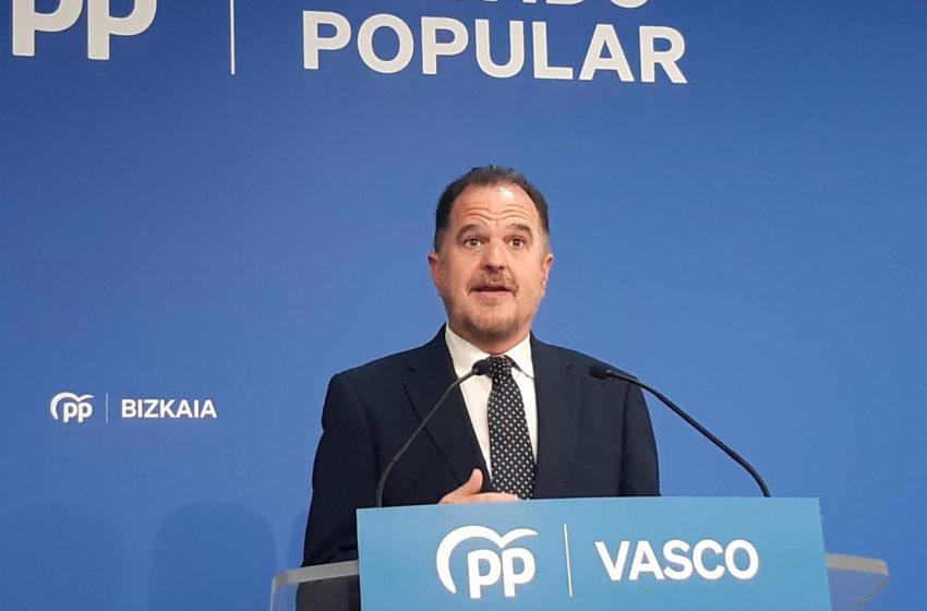  Iturgaiz anuncia que el congreso regional del PP vasco para su sucesión será en noviembre