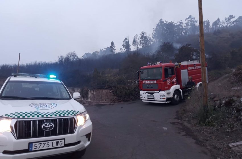  La reactivación del incendio en Tenerife afecta a 30 hectáreas y las personas evacuadas aumentan a 3.200
